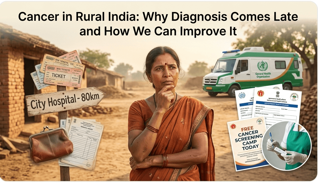 Cancer in Rural India: Why Diagnosis Comes Late and How We Can Improve It